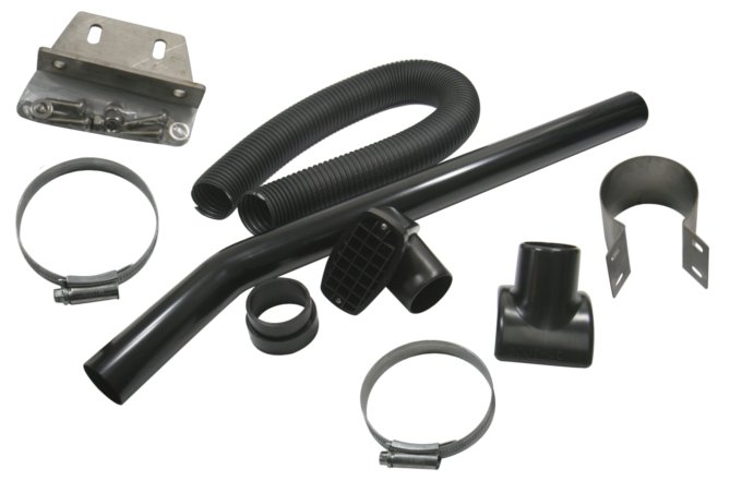 Snorkel kpl. Defender 300 TDI / TD5 nierdzewny lakierowany na czarno (Terrafirma)