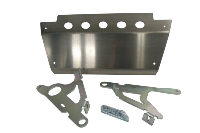 Osłona drążka kierowniczego przód (aluminiowa) Terrafirma Defender (LHD)