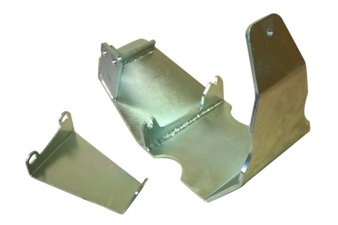 Osłona mechanizmu różnicowego mostu tył Defender 110/130 od 2002 (Terrafirma)