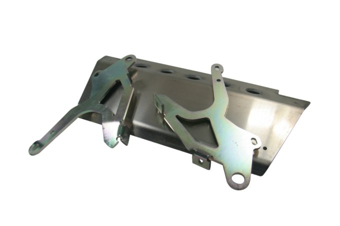 Osłona drążka kierowniczego przód (aluminiowa) Terrafirma Discovery