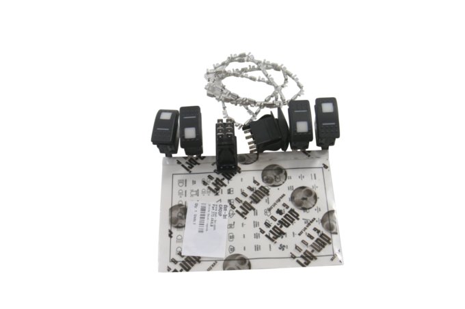 Zestaw przełączników (6 szt.) dodatkowych konsoli centralnej Defender