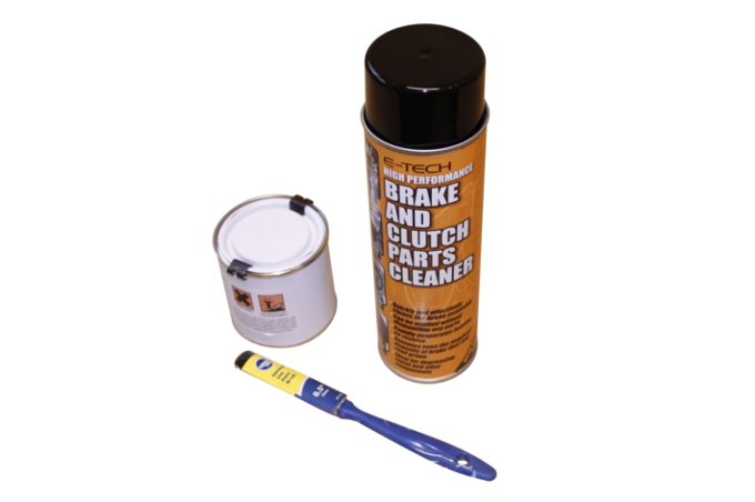 Zestaw do regeneracji i malowania zacisku hamulcowego 250ml (czarny)