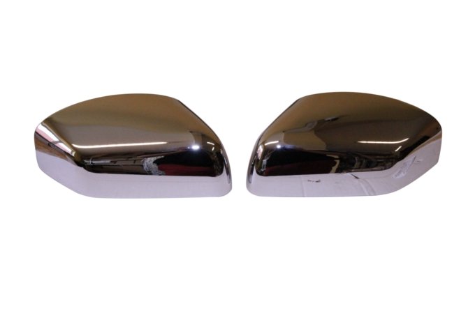 Nakładki obudowy lusterka zewnętrznego Discovery 3 / Freelander 2 / RR L322 / RR Sport (część górna) para (chrom)