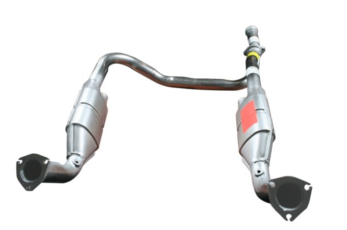 Rura wydechowa przód z katalizatorami RR P38 V8 do 98