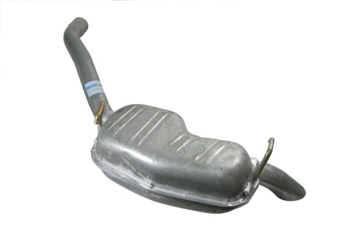 Tłumik tył RR P38 diesel / V8 lewy