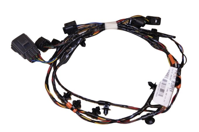 Wiązka elektryczna zderzaka przód (z czujnikami parkowania, bez reflektorów przeciwmgielnych) od 2006 (VIN:6A000001) Discovery 3 / RR Sport