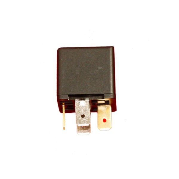 Przekaźnik czarny z białym paskiem 40A Defender od 2007 / Discovery 3 / Discovery 4 / Discovery 5 / Discovery Sport / RR L322 / RR L405 / RR Sport / RR Sport od 2014 / RR Evoque / RR Velar