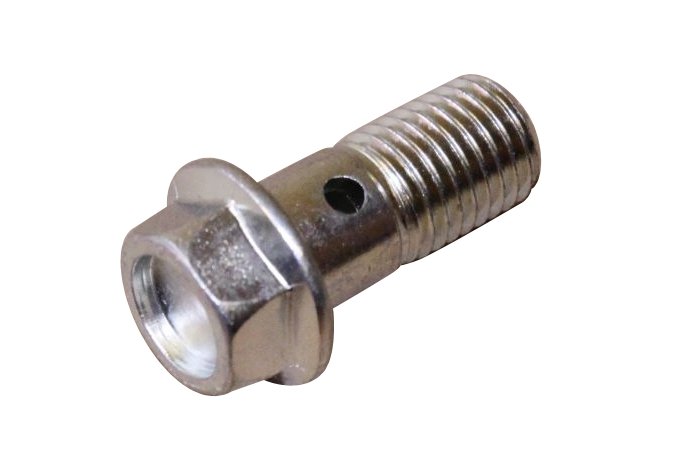 Śruba banjo przewodu olejowego pompy podciśnienia (alternatora) TD5